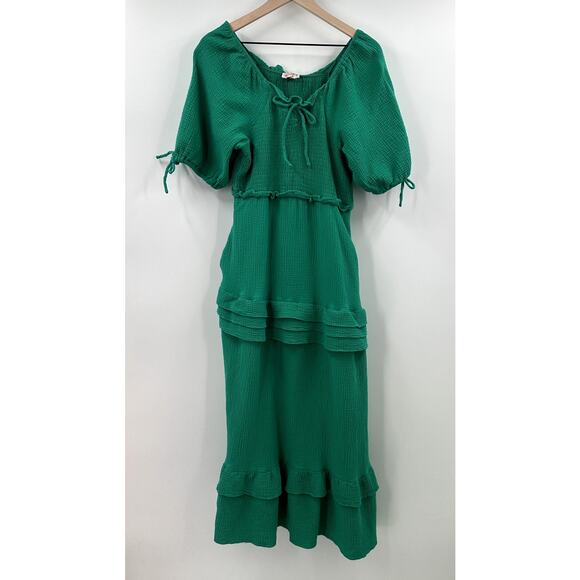 Ivy City Co Green Maxi Dress - Picture 2 of 15